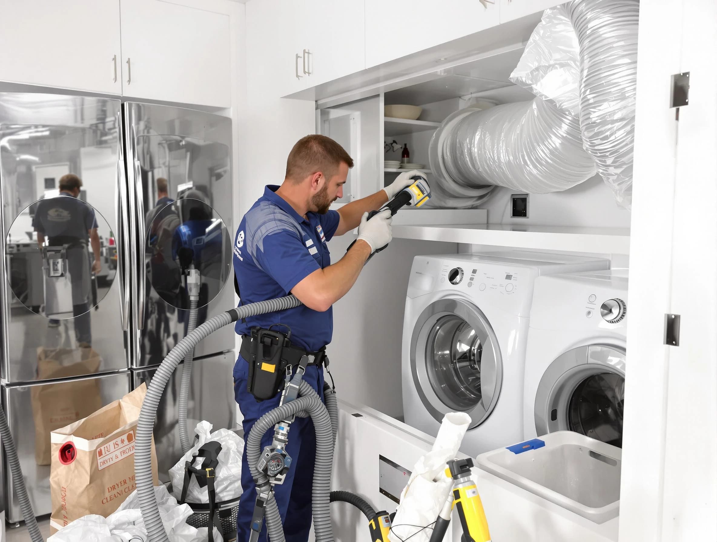 Professional duct cleaning by Lake of the Woods Dryer Vent Cleaning in Lake of the Woods