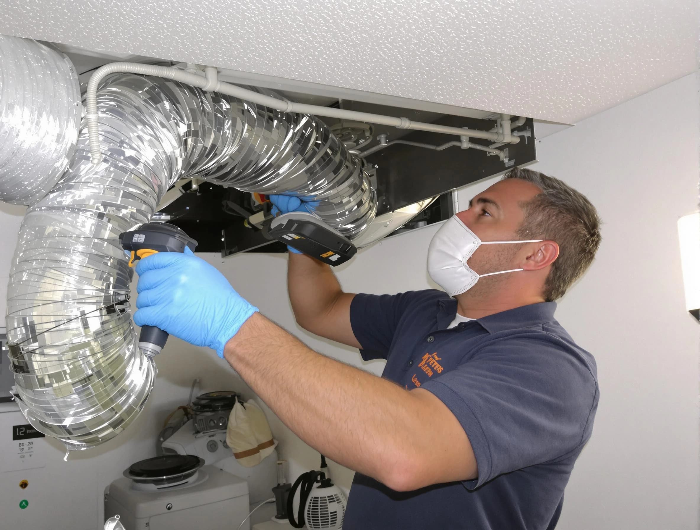 Lake of the Woods Dryer Vent Cleaning professional performing thorough residential dryer vent cleaning in Lake of the Woods