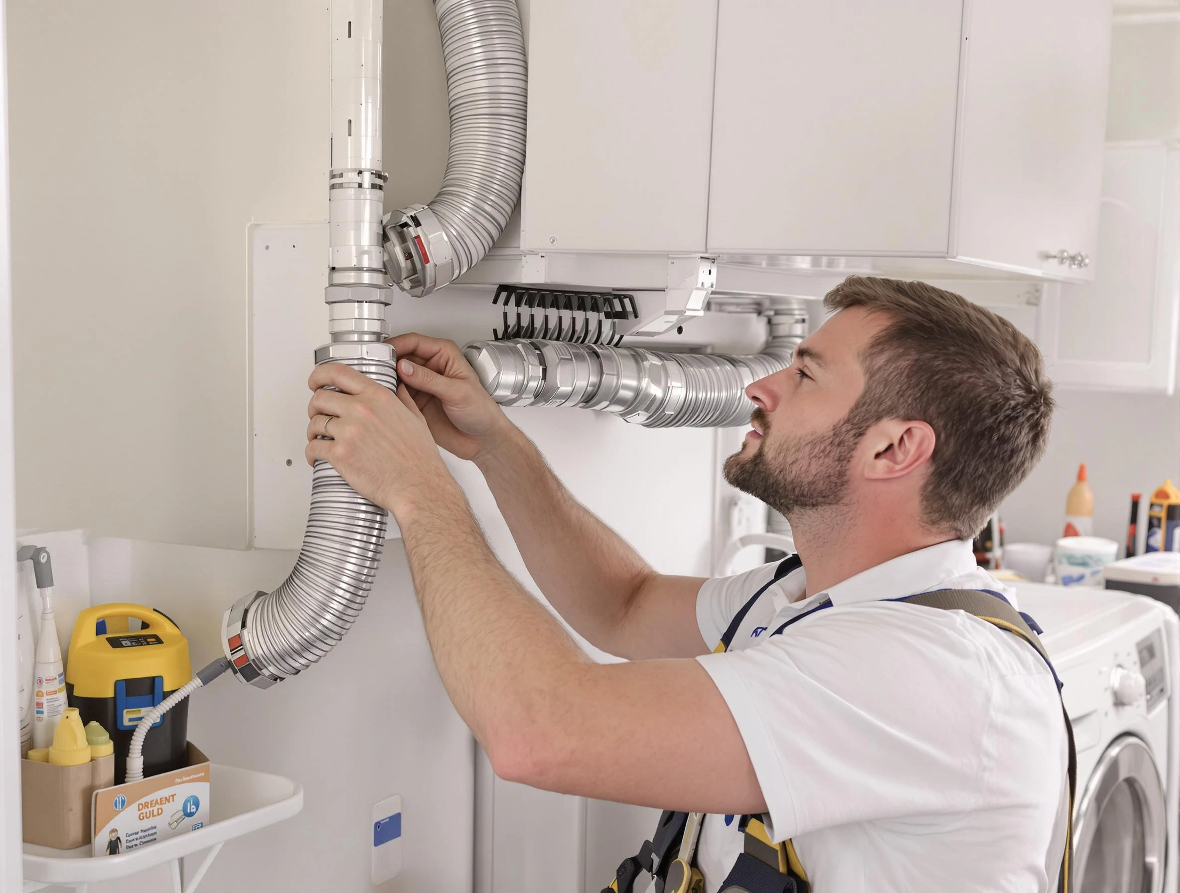 Professional dryer vent repair and installation by Lake of the Woods Dryer Vent Cleaning in Lake of the Woods
